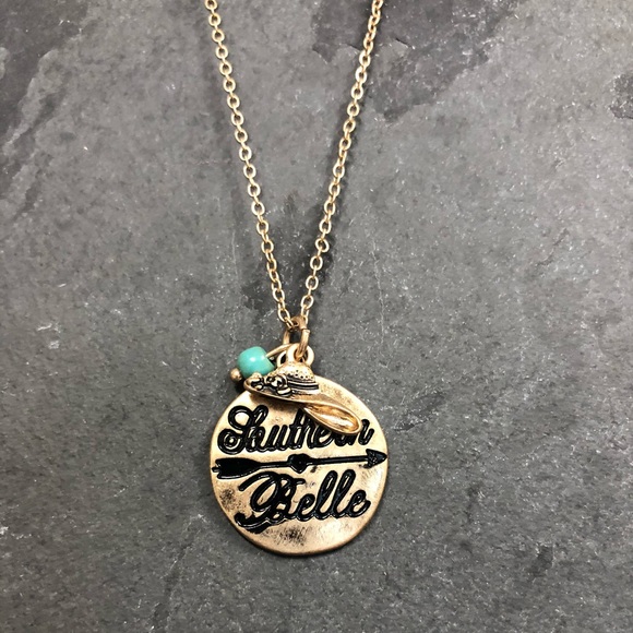 “Southern Belle” Mixed Charms Necklace - Picture 4 of 7